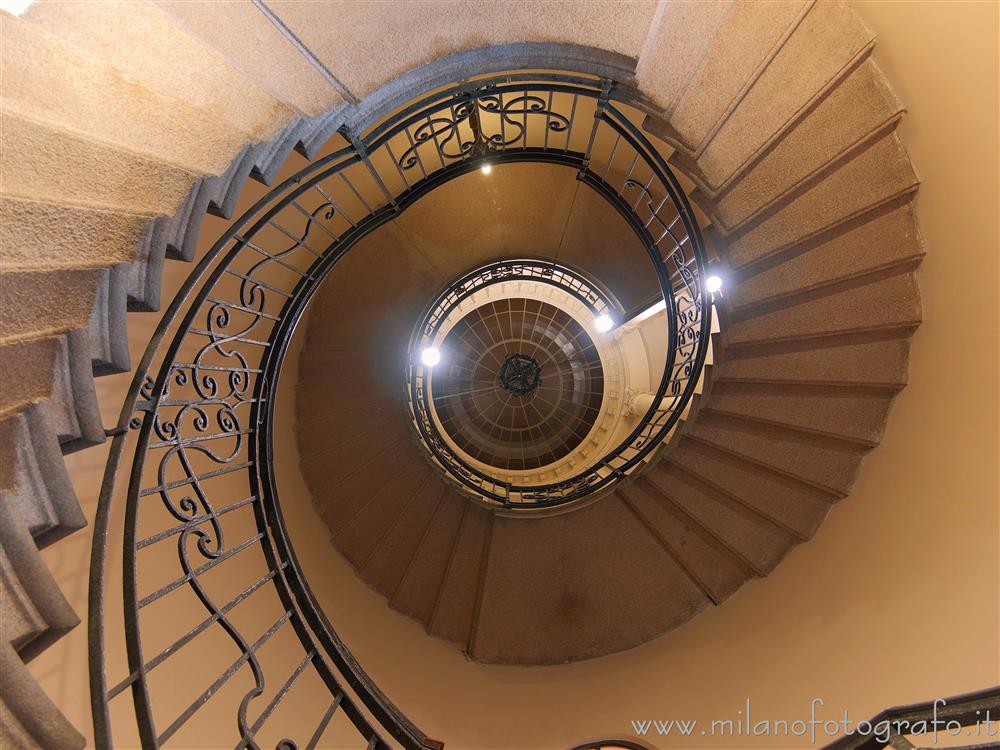 Milan (Italy) - Stairs of Serbelloni Palace